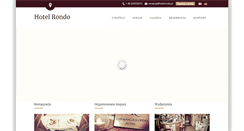 Desktop Screenshot of hotelrondo.pl